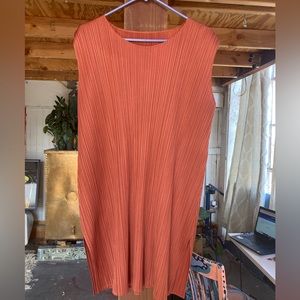 Pleats Please by Issey Miyake Copper Tunic